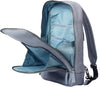 COMBO OFFER HIDEONLINE DUSTY BLUE REAL LEATHER LAPTOP BACKPACK / SLINGBACK