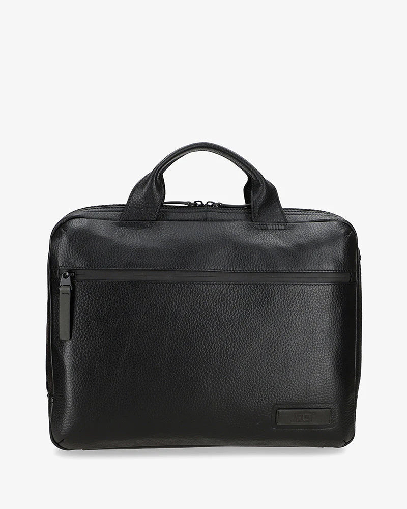 JOST STOCKHOMN 4693 BLACK LEATHER BUSINESS BAG