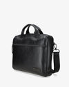 JOST STOCKHOMN 4693 BLACK LEATHER BUSINESS BAG