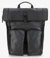 JOST STOCKHOLM 4698 BLACK LEATHER BACKPACK