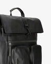 JOST STOCKHOLM 4698 BLACK LEATHER BACKPACK